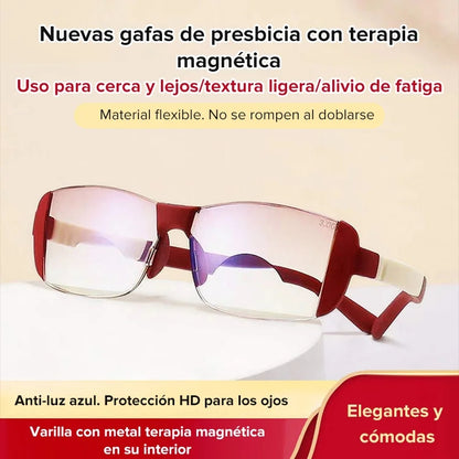 gafas de presbicia con terapia magnética