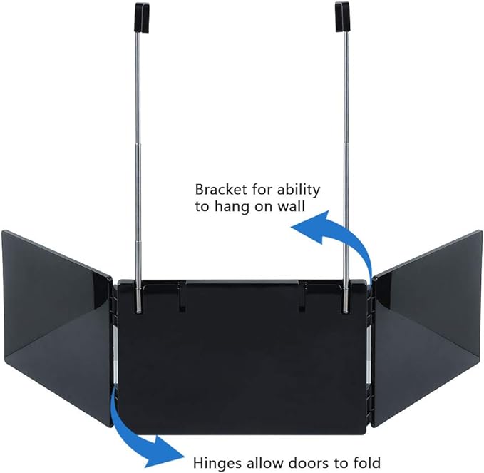 Espejo triple portátil de 360°