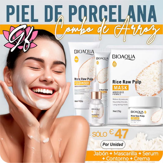 KIT Aclarador Facial 5 en 1 - Líneas de expresión BIOAQUA