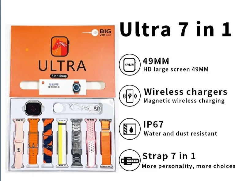 Reloj ultrainteligente 7 en 1