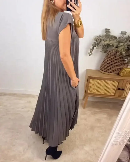 Vestido Maxi Elegante con Bolsillos