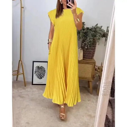 Vestido Maxi Elegante con Bolsillos